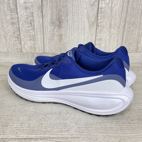 Men\'s Nike Revolution 8 Size 12 Deep Royal Blue Indigo White Shoes HJ9198-401 main image 5